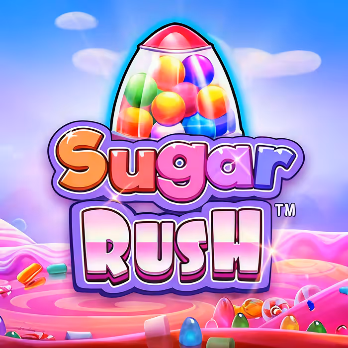 Sugar Rush - Sweet-themed slot with cluster pays and progressive multipliers