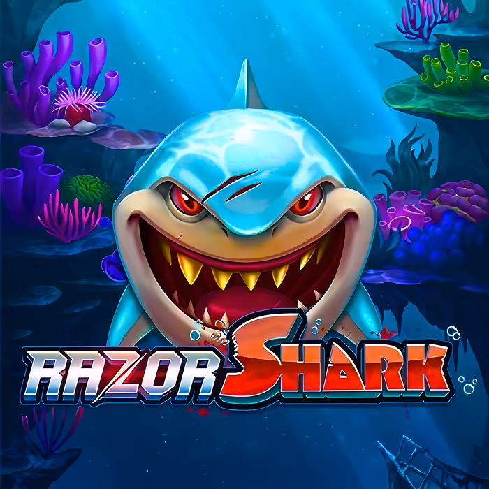 Razor Shark - Underwater adventure slot with mystery stacks and bonus game